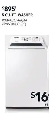 RONA 5 CU. FT. WASHER offer