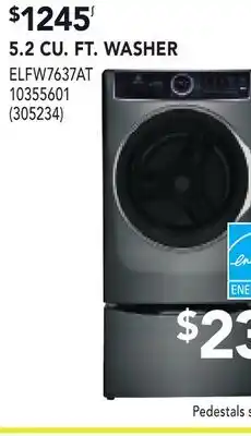RONA ELECTROLUX 5.2 CU. FT. WASHER offer
