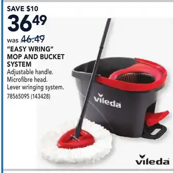 RONA Vileda EASY WRING MOP AND BUCKET SYSTEM offer