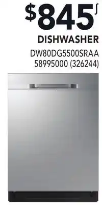 RONA SAMSUNG DISHWASHER offer
