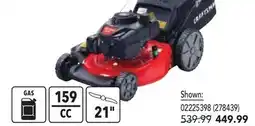 RONA CRAFTSMAN gas lawn mowers offer