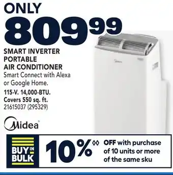 RONA SMART INVERTER PORTABLE AIR CONDITIONER offer
