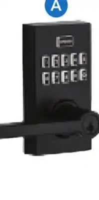 RONA Lever. Matte black finish offer
