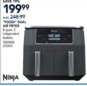 RONA NINJA FOODi DUAL AIR FRYER offer