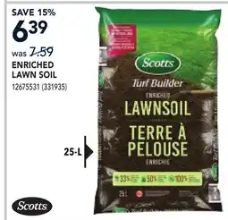 RONA ENRICHED LAWN SOIL 25-L offer
