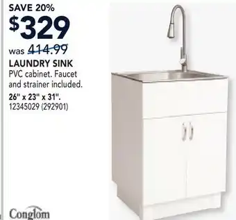 RONA LAUNDRY SINK offer
