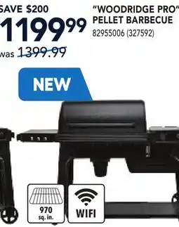 RONA TRAEGER WOODRIDGE PRO PELLET BARBECUE offer