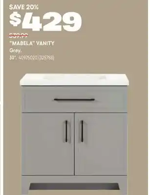 RONA MABELA VANITY 30 offer