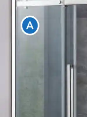 RONA BEL SHOWER KIT Door, 60 offer
