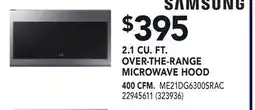 RONA 2.1 CU. FT. OVER-THE-RANGE MICROWAVE HOOD offer