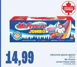 Wholesale Club BÂTONNETS GLACÉS GÉANTS, 60 UN offer