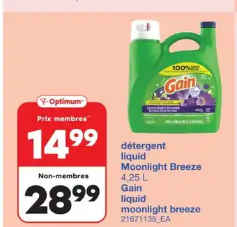 Wholesale Club DÉTERGENT LIQUID MOONLIGHT BREEZE, 4,25 L offer