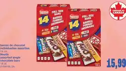 Wholesale Club BARRES DE CHOCOLAT, 14 UN offer