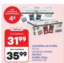 Wholesale Club CROUSTILLES DE TORTILLA, 32 un offer