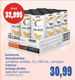 Wholesale Club BOISSONS ÉNERGISANTES, 12 X 355 ML offer