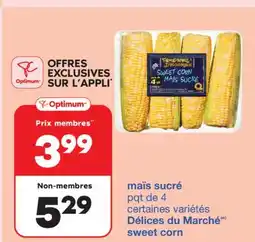 Wholesale Club MAÏS SUCRÉ, pqt de 4 offer