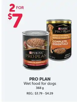 Mondou PRO PLAN Wet food for dogs offer