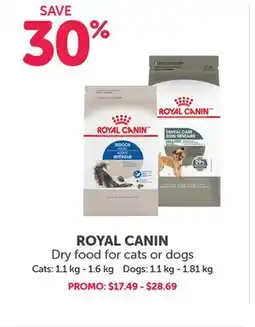 Mondou ROYAL CANIN Dry food for cats or dogs offer