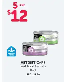 Mondou VETDIET CARE Wet food for cats offer