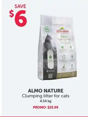 Mondou ALMO NATURE Clumping litter for cats offer