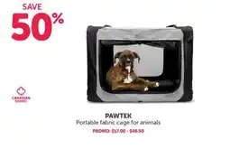 Mondou PAWTEK Portable fabric cage for animals offer