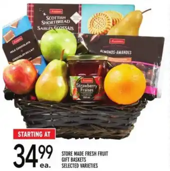 Metro Store Made Fresh Fruit Gift Baskets Selected Varieties offer