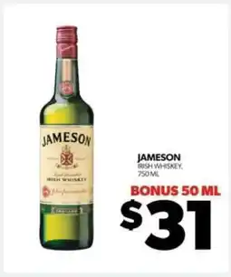 Real Canadian Liquorstore Jameson Irish Whiskey offer