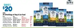 Ren’s Pets Depot ZIWI Air-Dried Bags of Dog & Cat Food offer