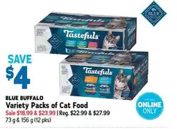 Ren’s Pets Depot BLUE BUFFALO Variety Packs of Cat Food offer