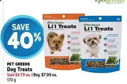Ren’s Pets Depot PET GREENS Dog Treats offer