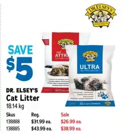 Ren’s Pets Depot DR. ELSEY'S Cat Litter offer