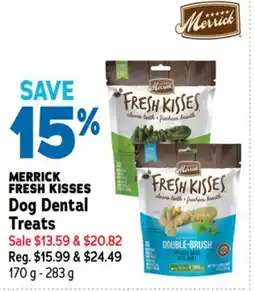 Ren’s Pets Depot MERRICK FRESH KISSES Dog Dental Treats offer