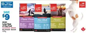 Ren’s Pets Depot ORIJEN Large Bags of Dog Food offer