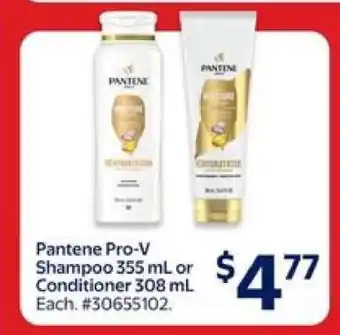 Walmart Pantene Pro-V Shampoo or Conditioner offer