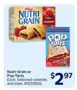 Walmart Nutri-Grain or Pop-Tarts offer