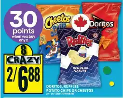 Food Basics Doritos, Ruffles, Cheetos offer