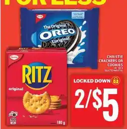 Food Basics CHRISTIE CRACKERS OR COOKIES offer