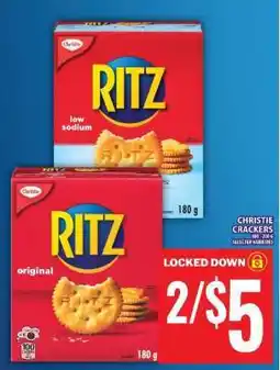 Food Basics Christie Ritz Crackers offer