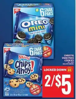 Food Basics CHRISTIE SNAK PAKS COOKIES offer