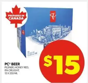 Real Canadian Liquorstore PC Beer offer