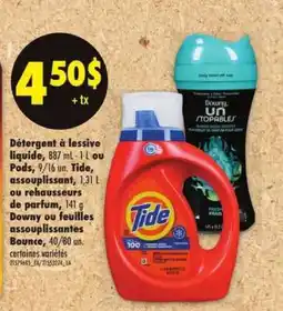 Maxi Tide, Downy, Bounce offer