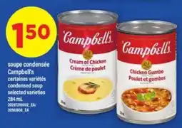 Maxi Campbell's soupe condensée offer