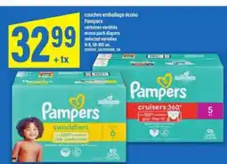Maxi Pampers couches emballage écono offer