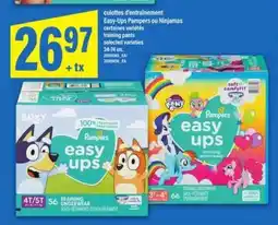 Maxi PAMPERS EASY UPS offer