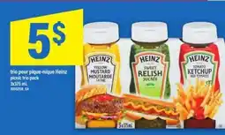 Maxi HEINZ PICNIC TRIO PACK offer
