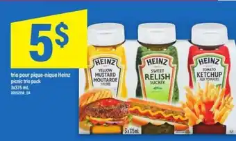 Maxi HEINZ PICNIC TRIO PACK offer