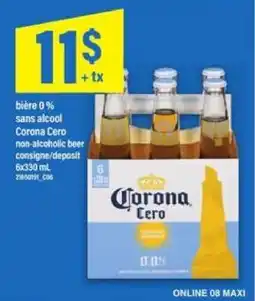 Maxi Corona Cero offer