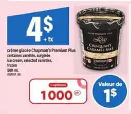 Maxi Chapman's Premium Plus Ice Cream offer