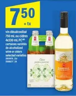 Maxi vin désalcoolisé ou cidres offer