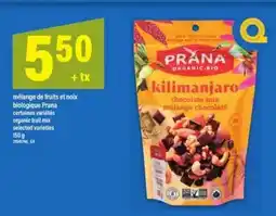 Maxi Prana Organic-Bio Kilimanjaro offer